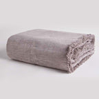 Ριχτάρι Hauz Chenille 240X215 Light Grey
